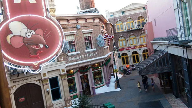 PizzeRizzo Restaurant in Hollywood Studios at Walt Disney World