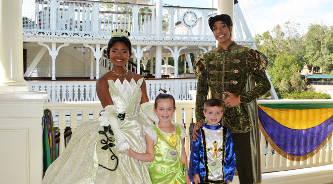 Tiana's Riverboat Party Ice Cream Social and Parade Viewing