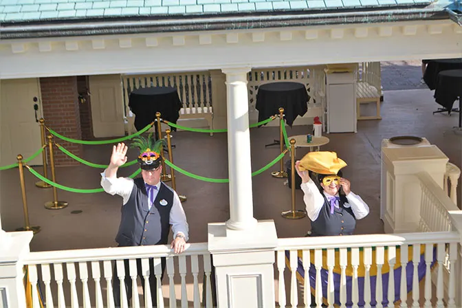 Tiana's Riverboat Party Ice Cream Social and Parade Viewing