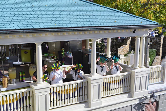 Tiana's Riverboat Party Ice Cream Social and Parade Viewing