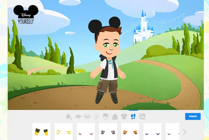 Disney Yourself shoes