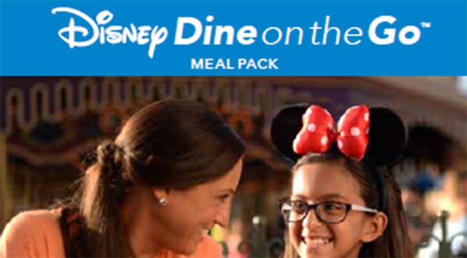 Magic Kingdom offering "Disney Dine on the Go" meal option