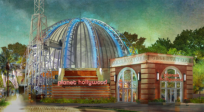 Planet Hollywood Observatory in Disney Springs opening soon