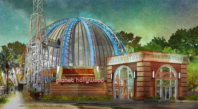Planet Hollywood Observatory in Disney Springs opening soon