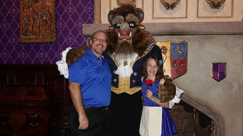 Be Our Guest Dinner and Beast meet and greet