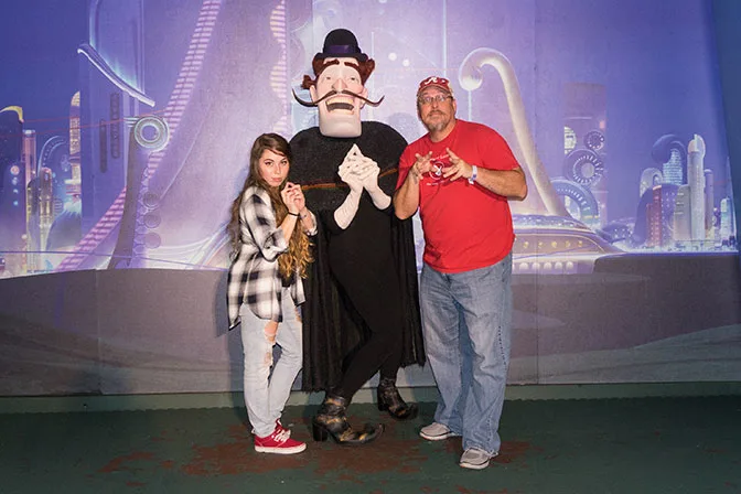 Disney Vacation Club Moonlight Madness 2017 Bowler Hat Guy