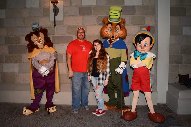 Disney Vacation Club Moonlight Madness 2017 Gideon Foulfellow Pinocchio