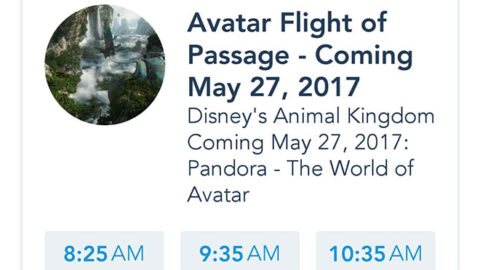 First look at Pandora Fastpass+ Tiers and Animal Kingdom park hours extended