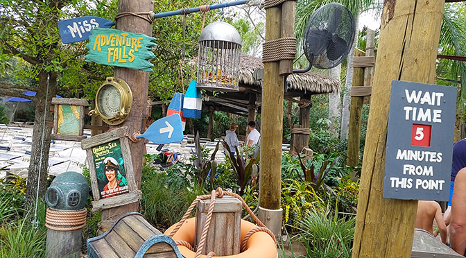 Miss Adventure Falls at Typhoon Lagoon review with photos and video