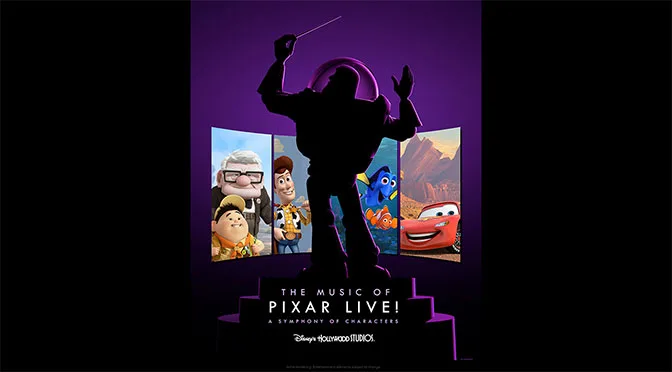 The Music of Pixar Live coming to Disney's Hollywood Studios