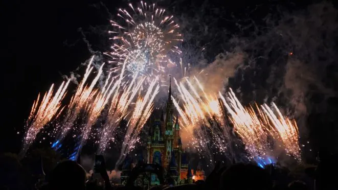 Happily Ever After Fireworks Show at the Magic Kingdom