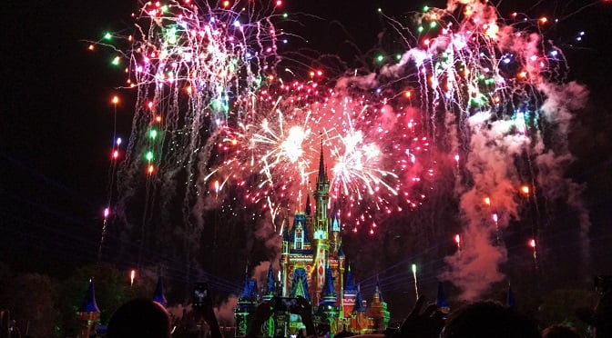 Happily Ever After Fireworks Show at the Magic Kingdom