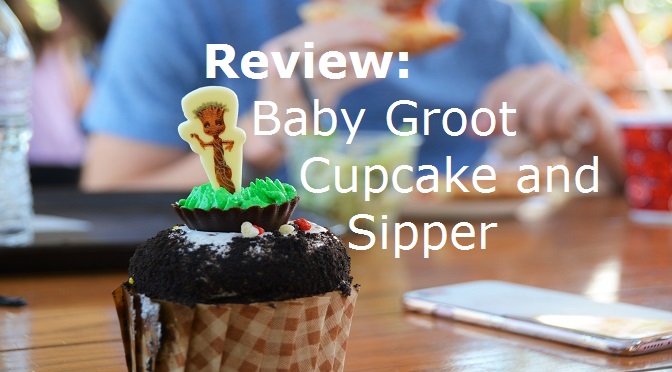 Review: Baby Groot Sipper Cup and Cupcake at Hollywood Studios