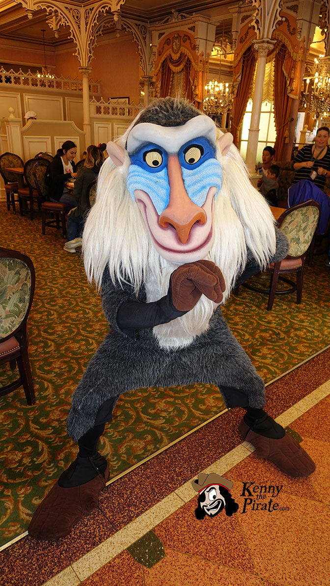 Rafiki at Minnie and Friends 