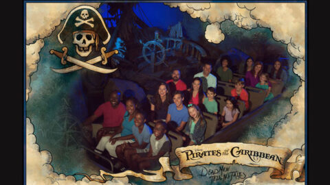 Pirates of the Caribbean to offer an on-ride photo opportunity!