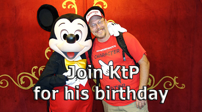 KennythePirate is turning 50 and you can join the celebration