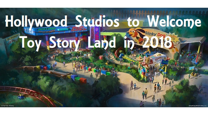 Opening date range for Toy Story Land in Hollywood Studios