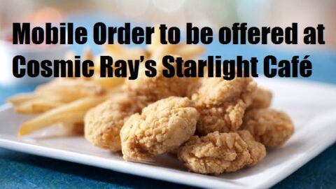 Mobile Order to be offered at Cosmic Ray’s Starlight Café