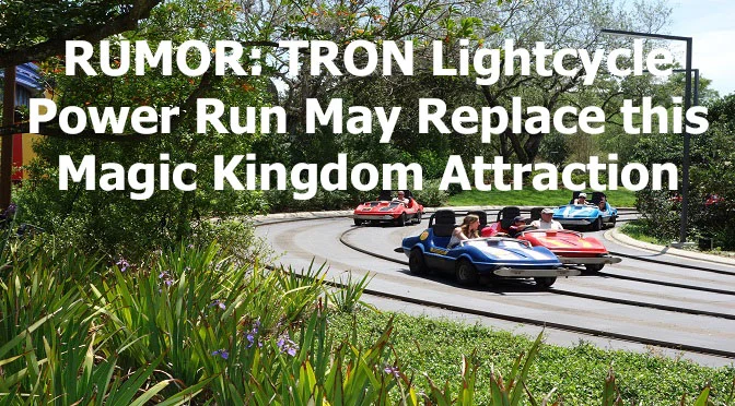 RUMOR: TRON Lightcycle Power Run May Replace Magic Kingdom Attraction