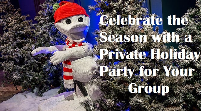 Celebrate the Season with a Private Holiday Party for Your Group