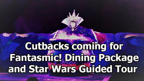 Cutbacks coming for Fantasmic! Dining Package and Star Wars Guided Tour
