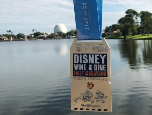 2017 runDisney Wine and Dine Race Medals