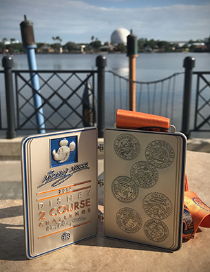 2017 runDisney Wine and Dine Race Medals