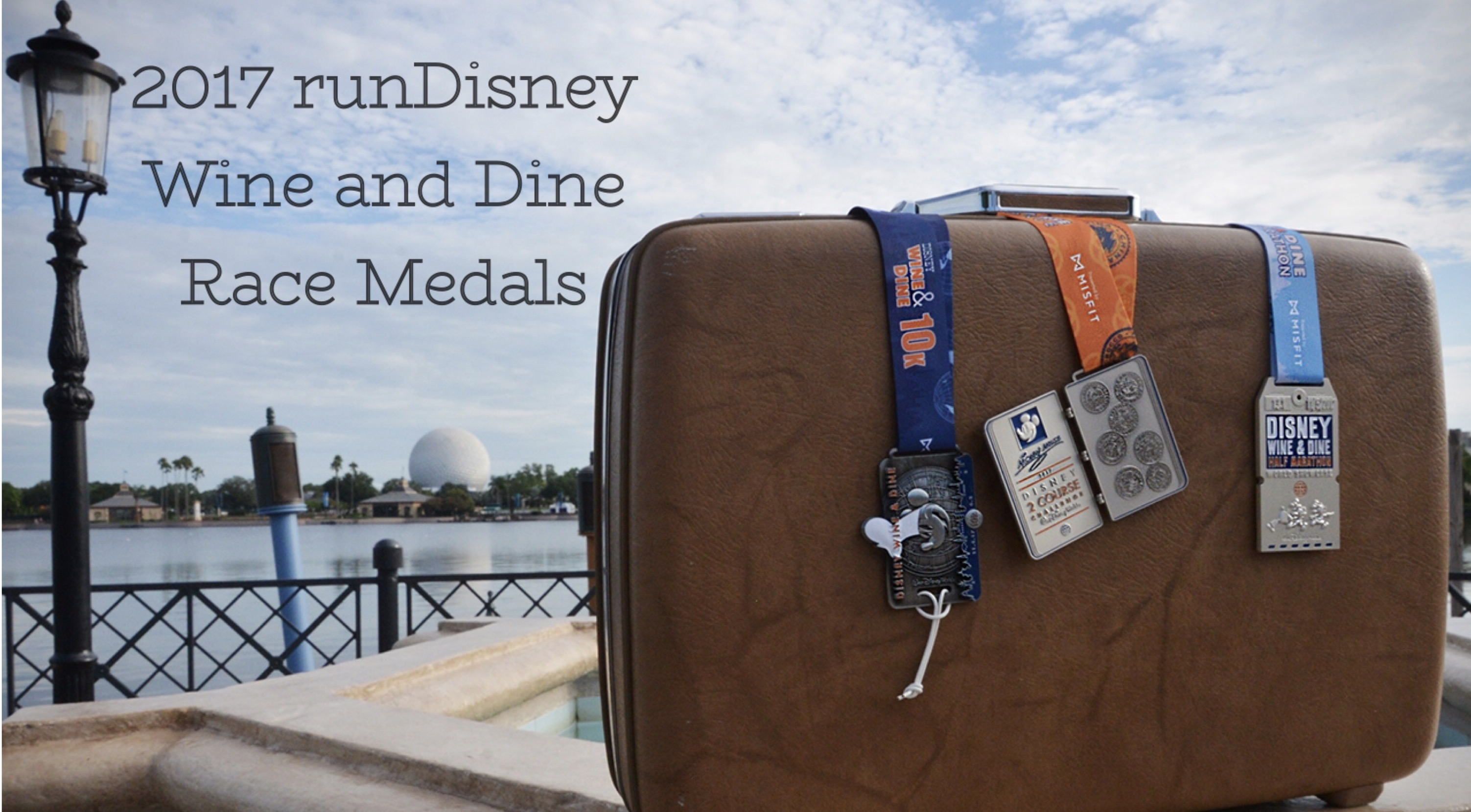 2017 runDisney Wine and Dine Race Medals