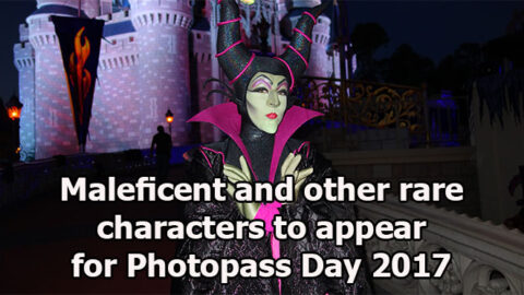Maleficent and other rare characters to meet for Photopass Day 2017