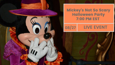 2nd Annual Mickey’s Not So Scary Halloween Party LIVE Webinar