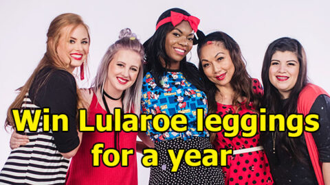 Win Lularoe leggings for a year!