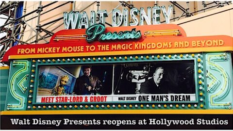 Walt Disney Presents reopens at Hollywood Studios