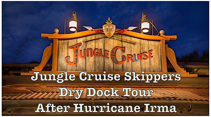Jungle Cruise Skippers Dry Dock Tour After Hurricane Irma