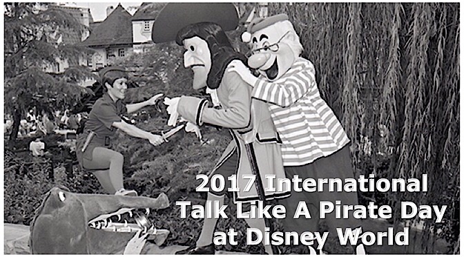 2017 International Talk Like A Pirate Day at Disney World