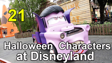 21 Great Halloween Characters at Disneyland