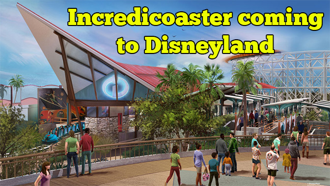 Incredibles themed roller coaster coming to Disneyland's California Adventure