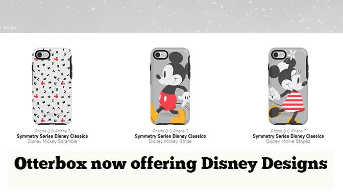 Otterbox now offering Disney Designs