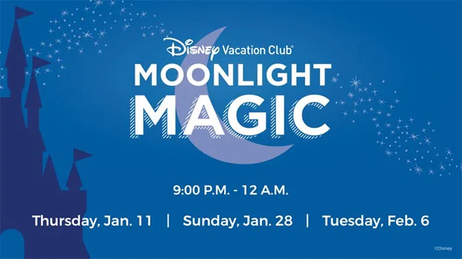 Magic Kingdom DVC Moonlight Madness 2018