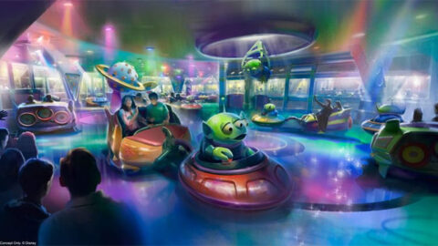 New Alien Swirling Saucers artwork and comment on possible Hollywood Studios name change