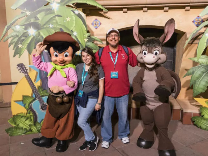 Gauchito and Burrito at Fandaze in Disneyland Paris 2018