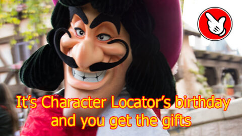 It’s Character Locator’s birthday and you get the gifts