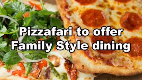 Pizzafari to offer “Family style” dining for Dinner