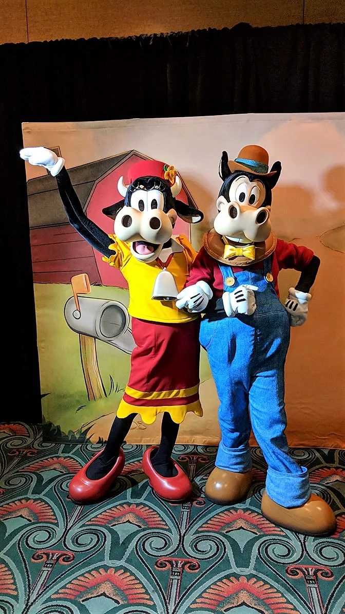 DVC Moonlight Madness at Hollywood Studios Clarabelle Cow and Horace Horsecollar