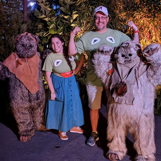 DVC Moonlight Madness at Hollywood Studios Ewoks
