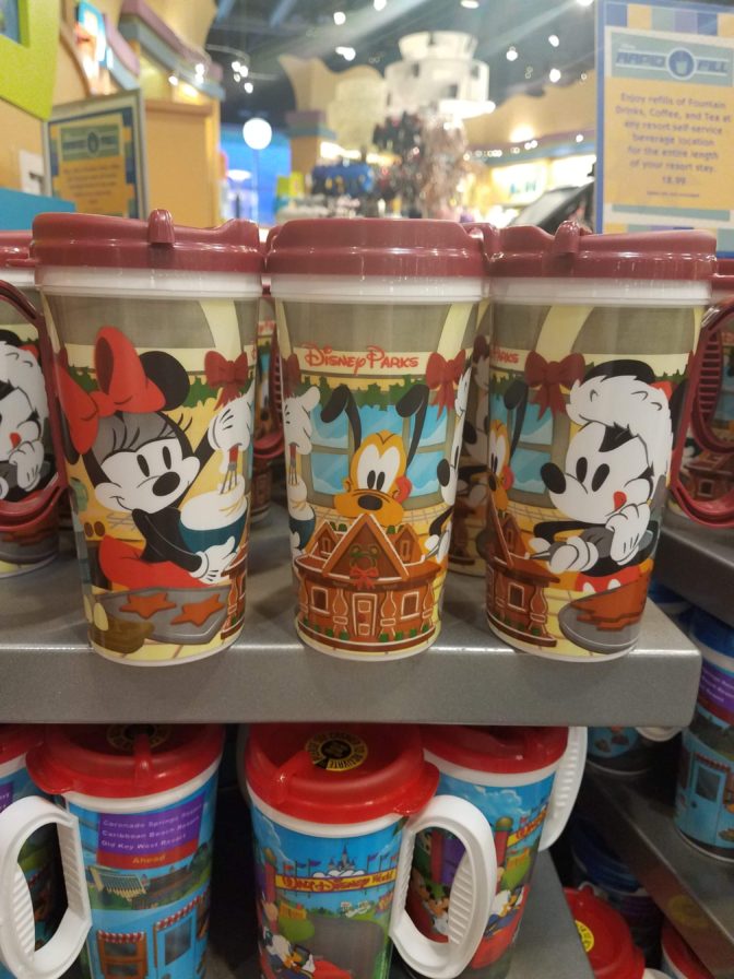 Pop Century Christmas Refillable Mug