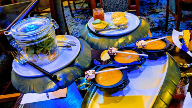 Artist Point Storybook Dining at Disney's Wilderness Lodge Appetizers