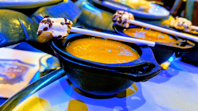 Artist Point Storybook Dining at Disney's Wilderness Lodge Winter Squash Bisque