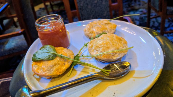 Artist Point Storybook Dining at Disney's Wilderness Lodge Hunter's Pie