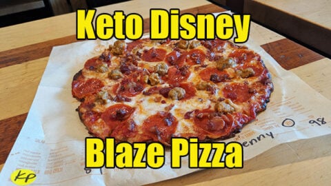 Keto Disney: Blaze Pizza