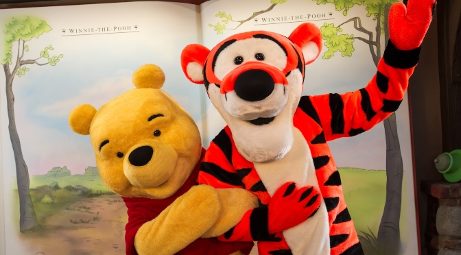 Winnie the Pooh has returned to Epcot